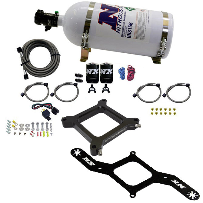 4150 Assassin Plate, Stage 6 (50-300Hp), Carburetor Flange - 4150, 10lb Bottle
