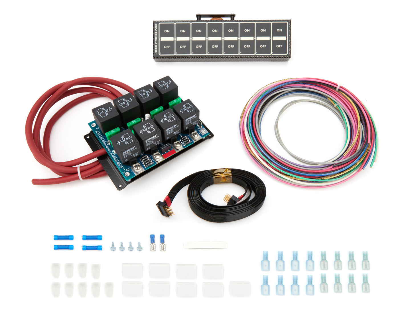 8 Switch In-Dash Control Module C/F Finish