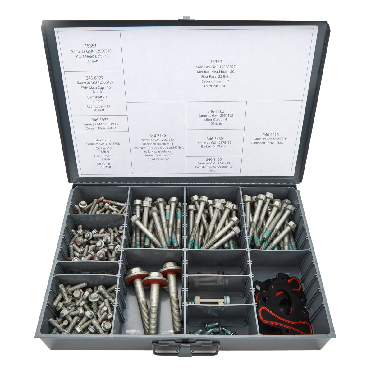 LS Master Bolt Kit for Cam Swap 3 Engine Set