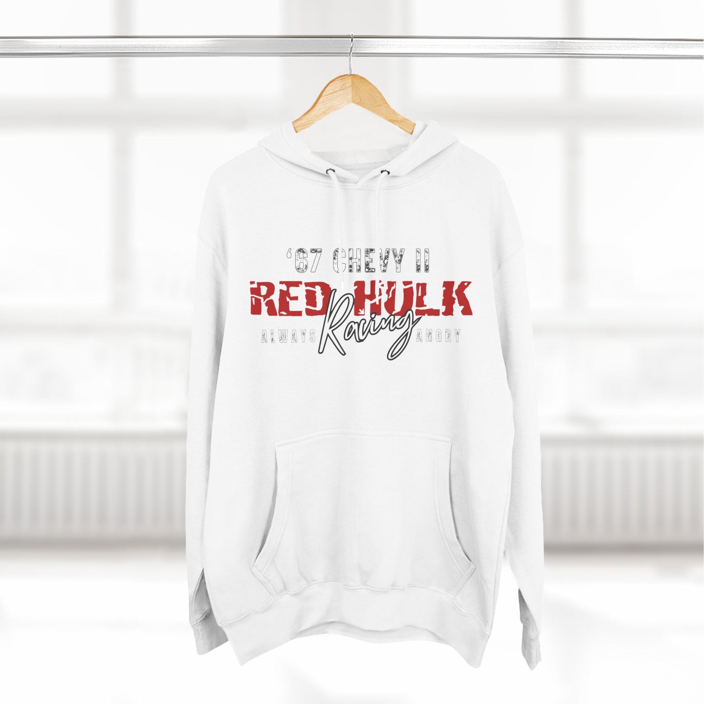 Red Hulk Racing Fleece Hoodie