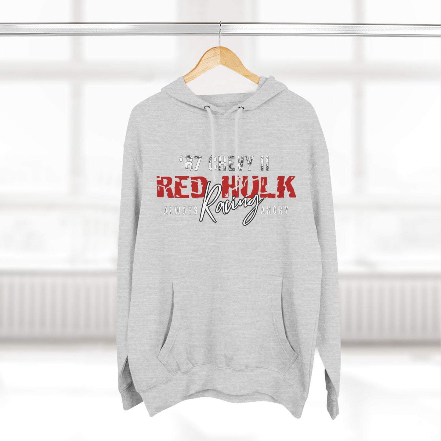 Red Hulk Racing Fleece Hoodie