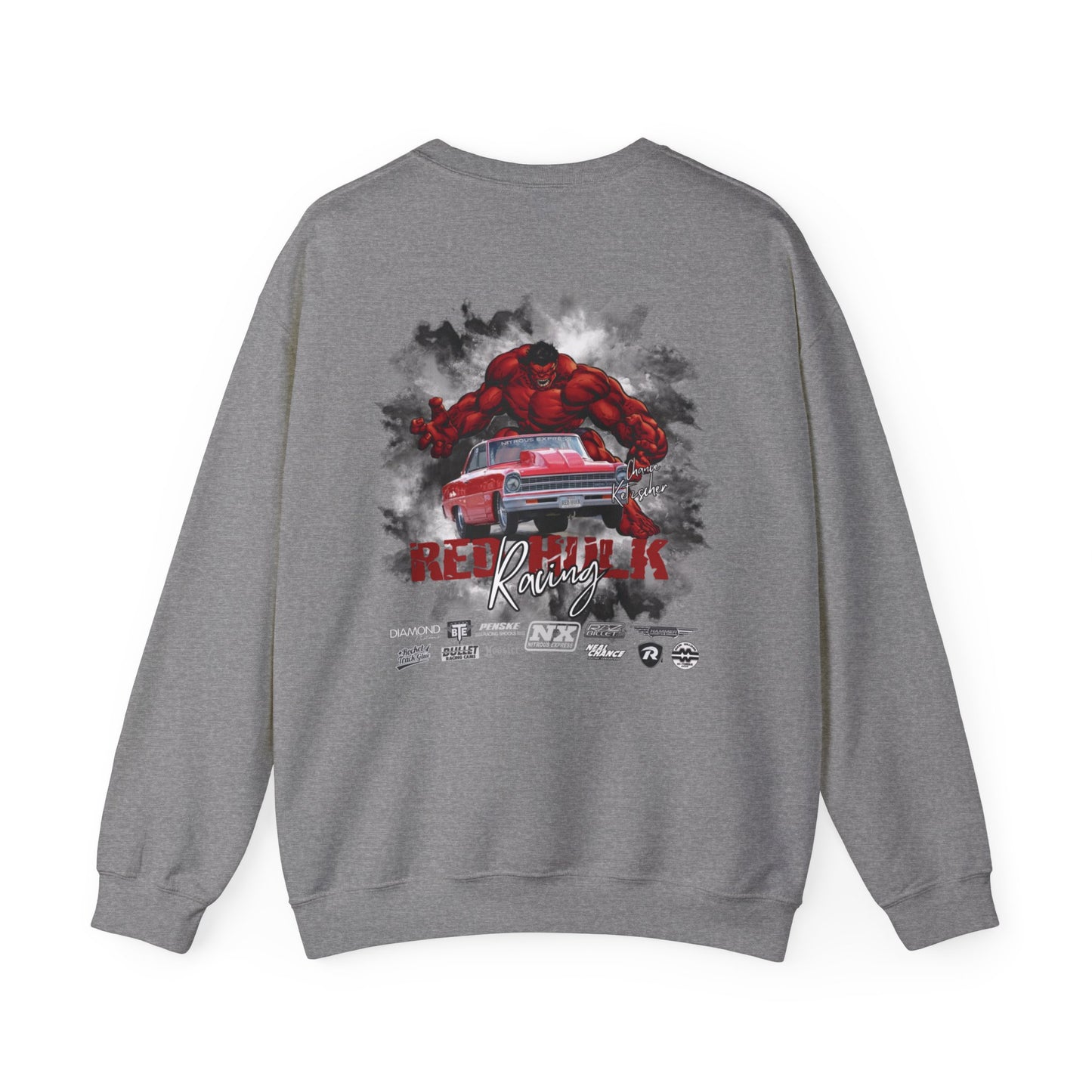 Red Hulk Racing Official Unisex Heavy Blend™ Crewneck Sweatshirt