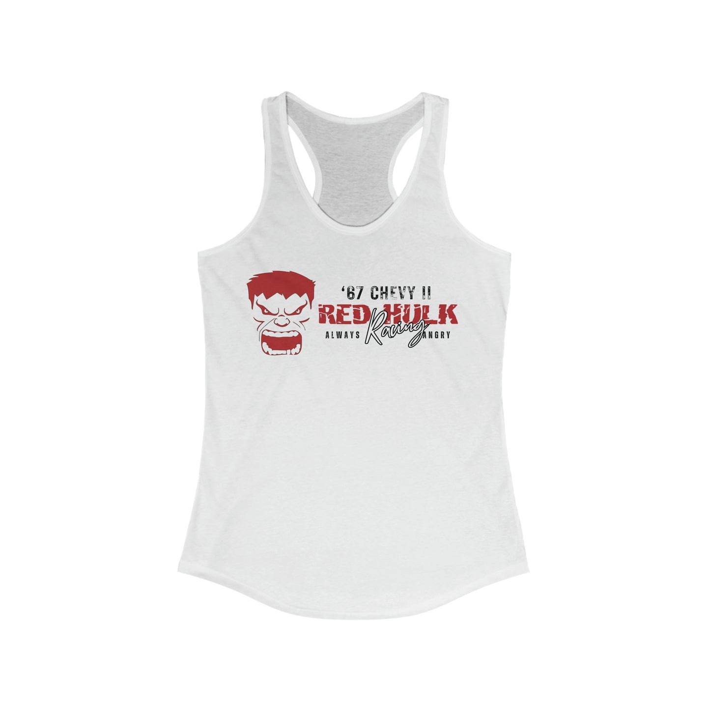 Red Hulk Racing Women's Ideal Racerback Tank