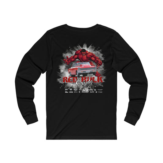 Red Hulk Racing Super Soft Unisex Jersey Long Sleeve Tee