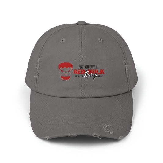 Red Hulk Racing Unisex Distressed Cap