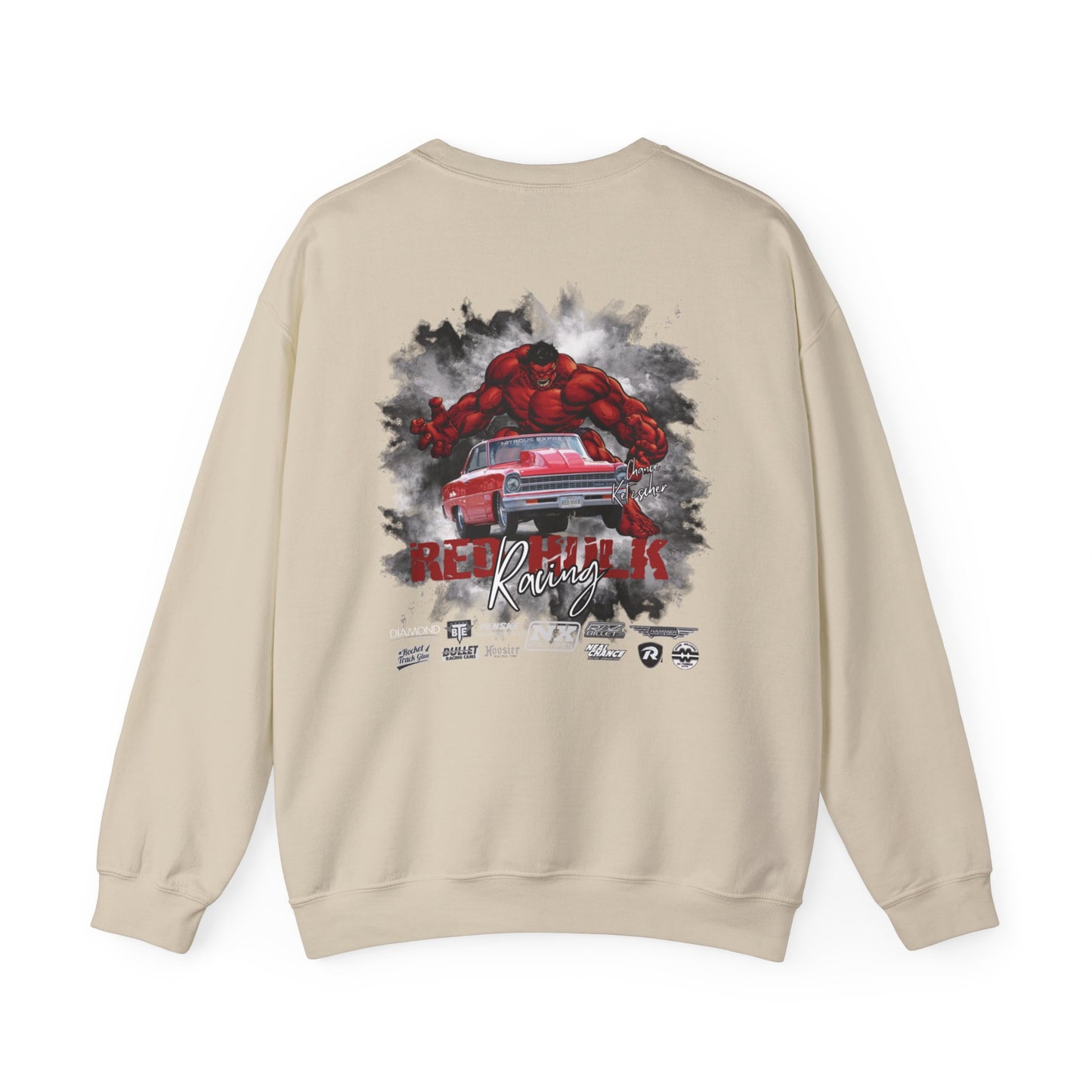 Red Hulk Racing Official Unisex Heavy Blend™ Crewneck Sweatshirt