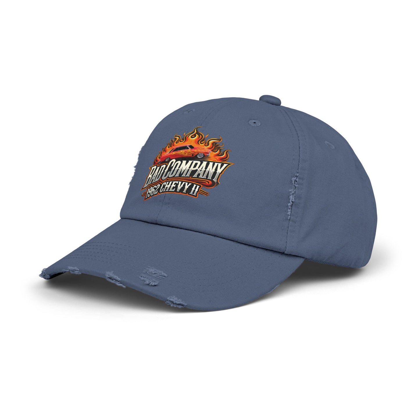 Bad Company Distressed Cap - Unisex Vintage Style Hat