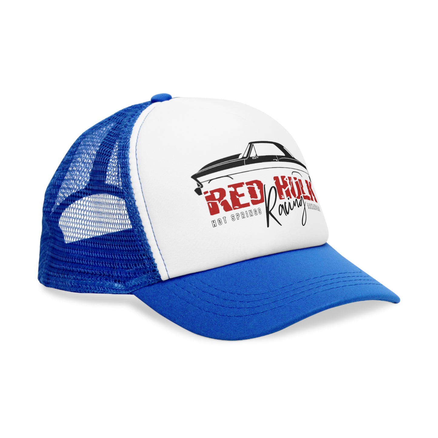 Red Hulk Racing Mesh Cap Hat