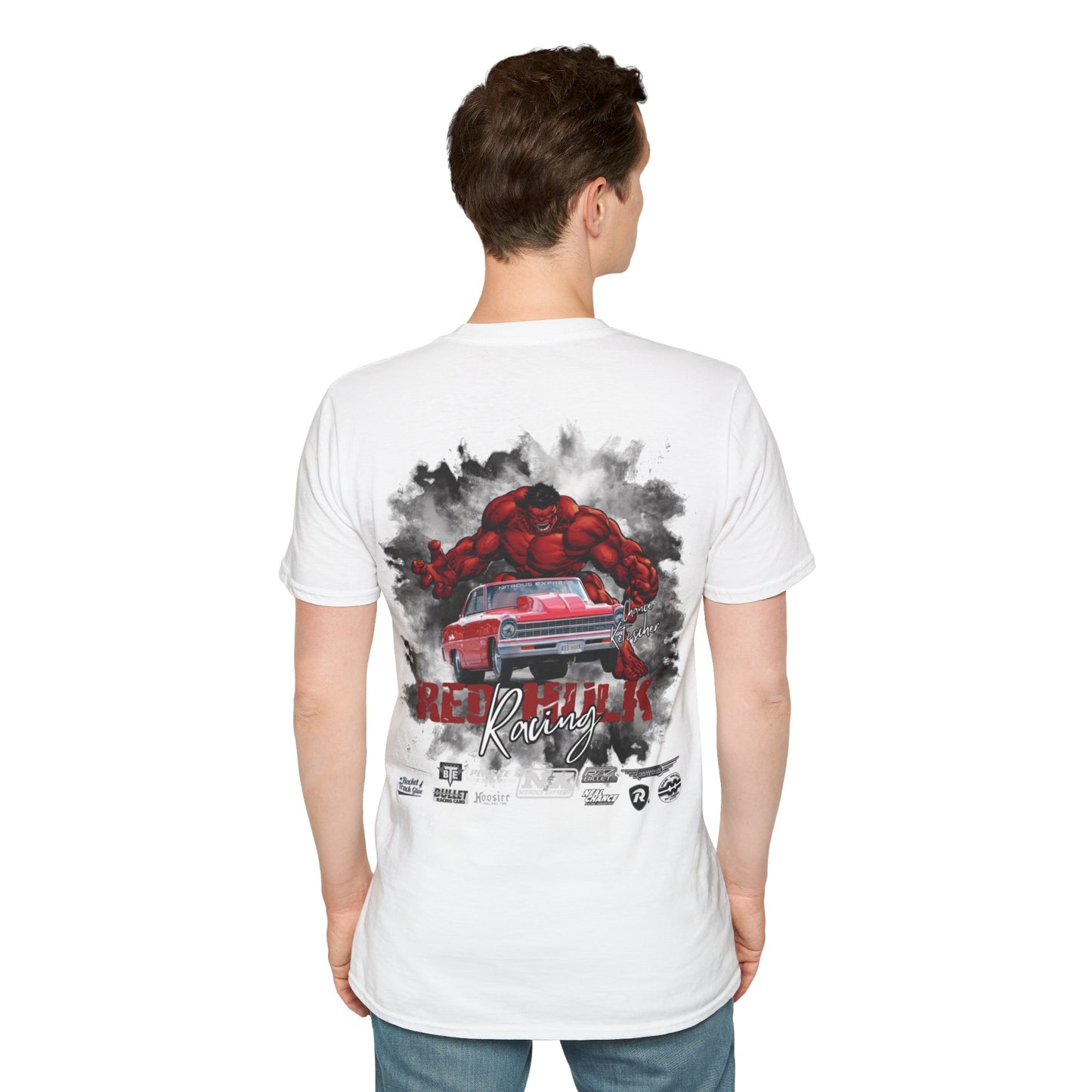 Red Hulk Racing Official Drag Racing Shirt Unisex T-Shirt Racecar Shirt, Car Guy Gift