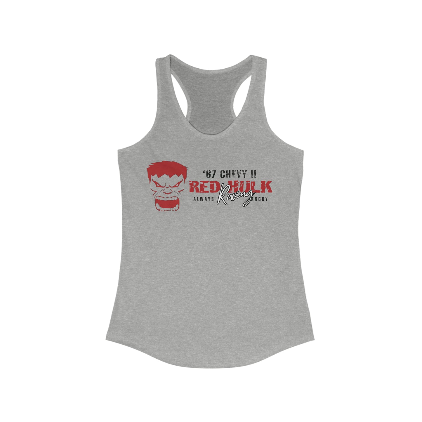 Red Hulk Racing Women's Ideal Racerback Tank