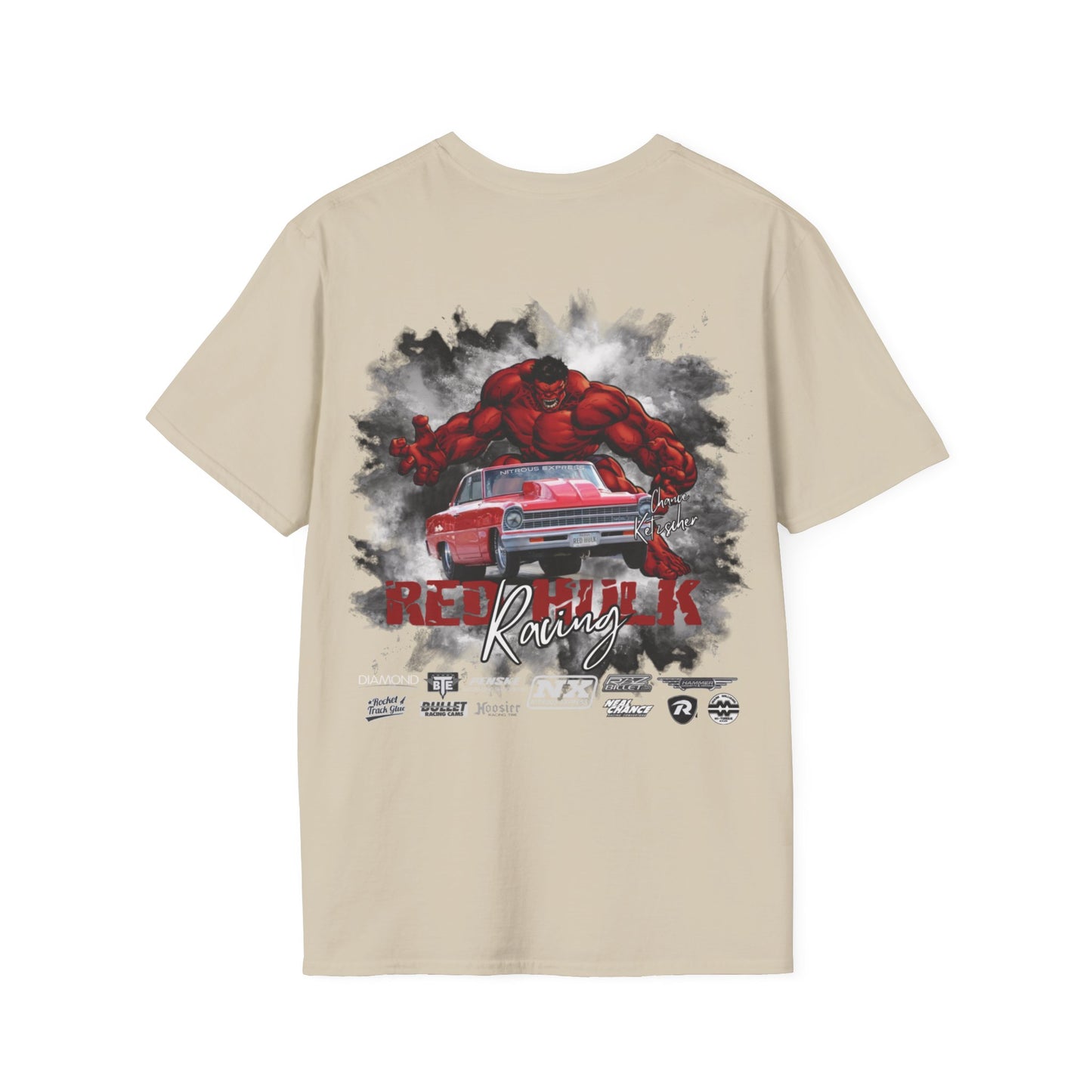 Red Hulk Racing Official Drag Racing Shirt Unisex T-Shirt Racecar Shirt, Car Guy Gift