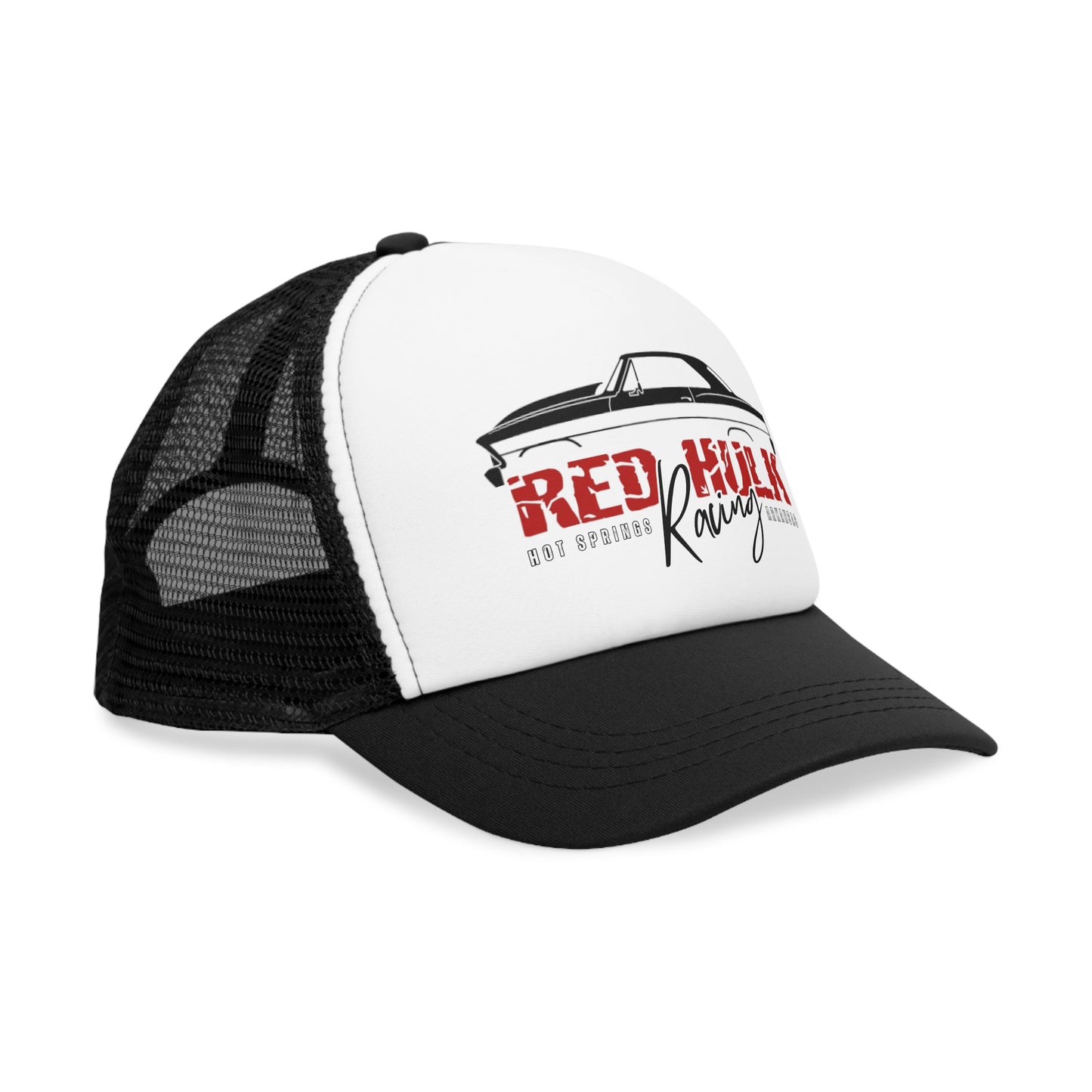 Red Hulk Racing Mesh Cap Hat