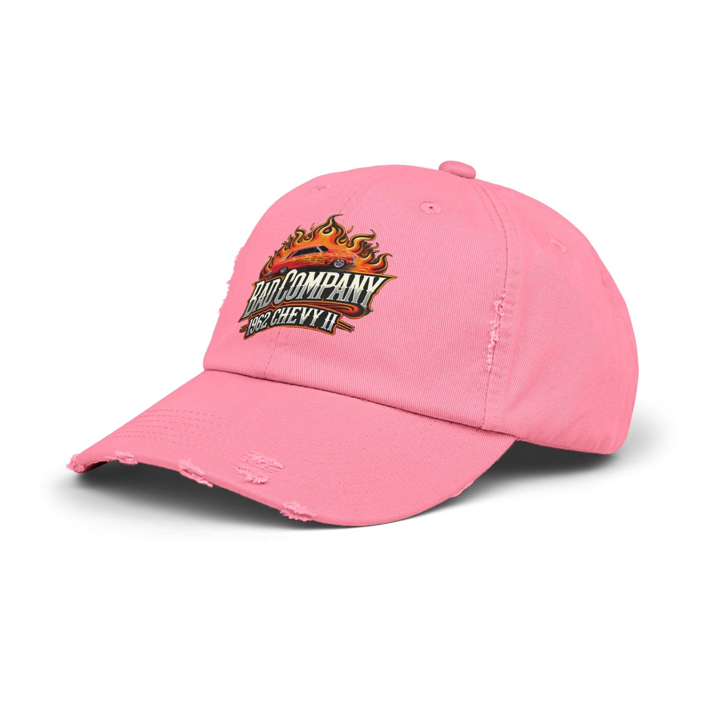 Bad Company Distressed Cap - Unisex Vintage Style Hat