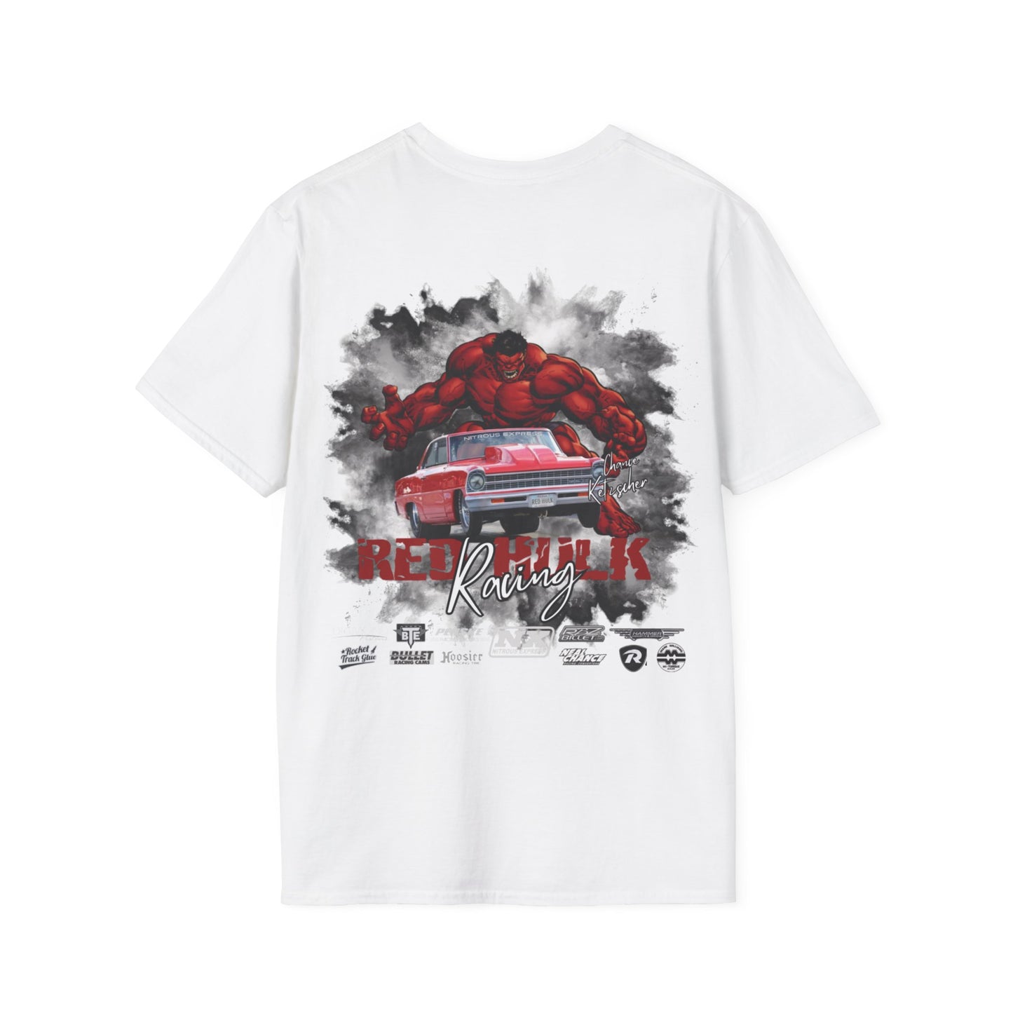 Red Hulk Racing Official Drag Racing Shirt Unisex T-Shirt Racecar Shirt, Car Guy Gift