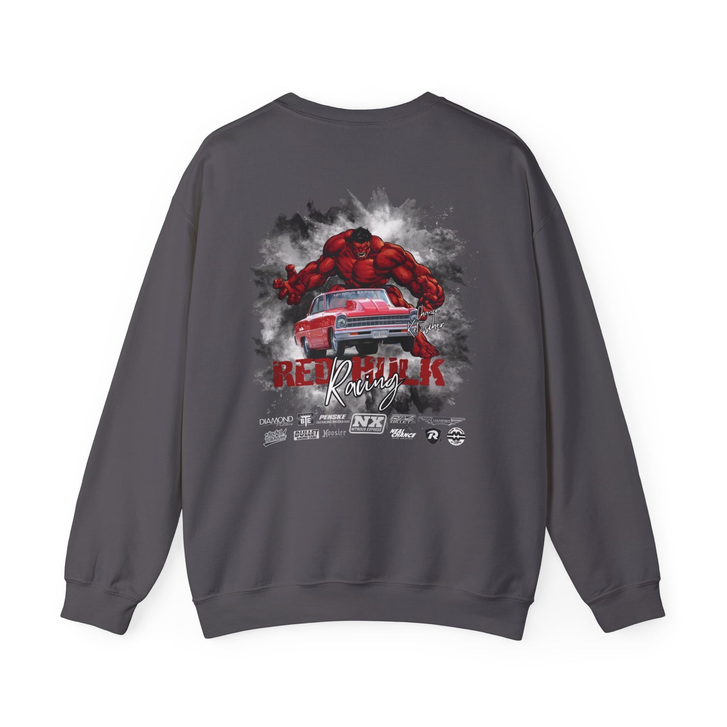 Red Hulk Racing Official Unisex Heavy Blend™ Crewneck Sweatshirt