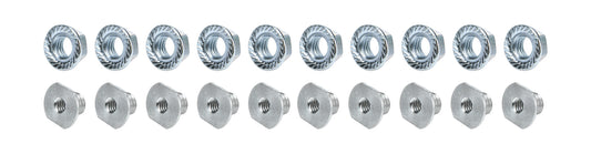 Threaded Nut Insert Aluminum 10pk