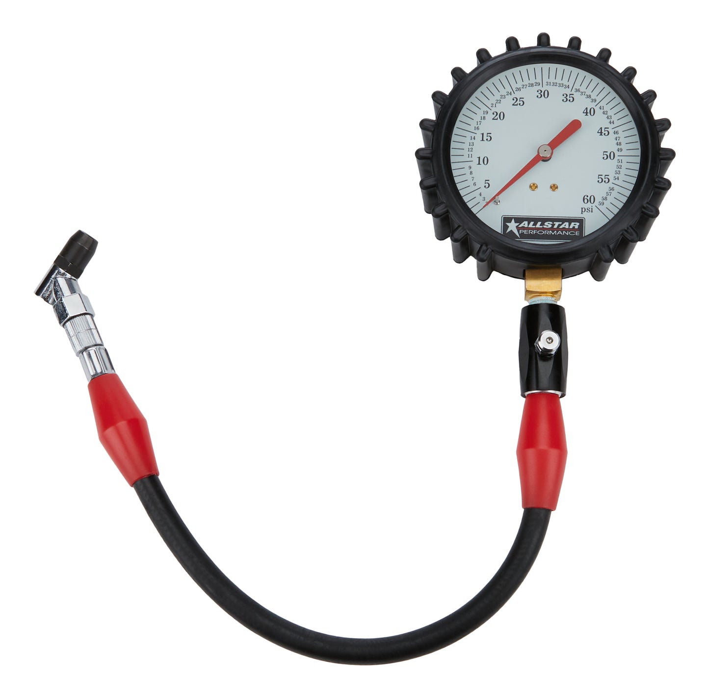 Tire Pressure Gauge 0-60 PSI 4in Glow