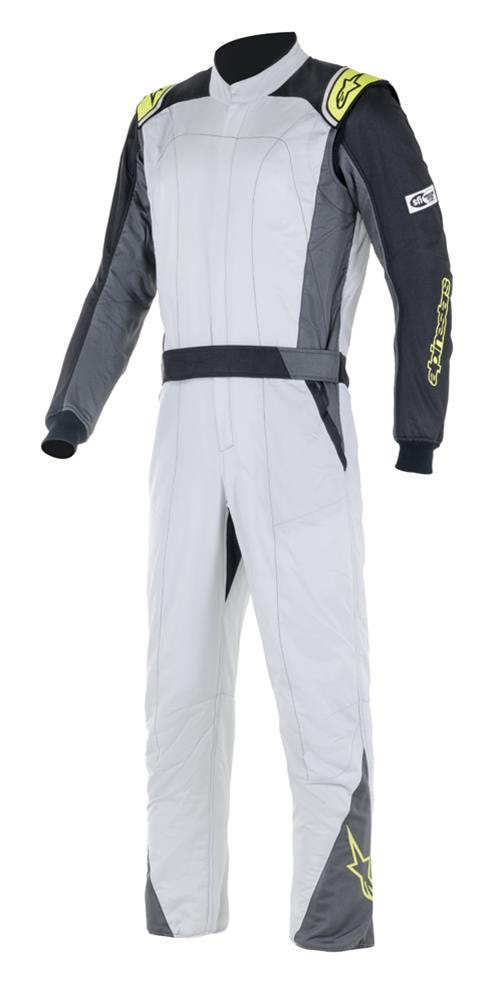 Suit Atom Silver Flu/Yel Medium / Large