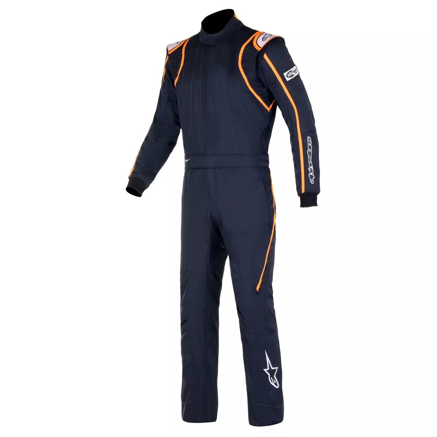 Suit GP Race V2 Black / Orange Large