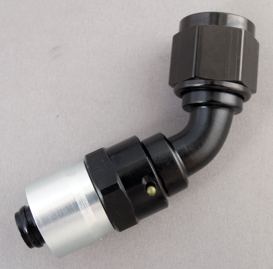 #4 45-Deg Crimp Hose Fitting