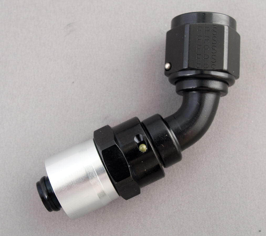 #8 60-Deg Crimp Hose Fitting