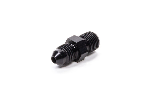 Straight Adapter Fitting #4 x 1/8 MPT Black