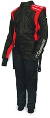 Suit D/L Mini Racer 1 pc Large Blk / Red