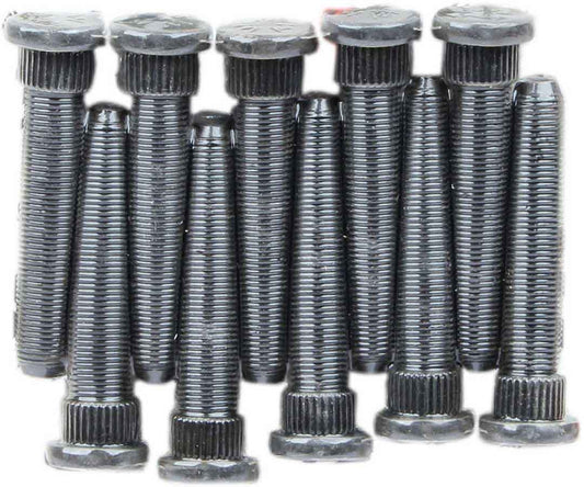 Wheel Stud Kit (10) 1/2-20 x 3 w/.625 Knurl