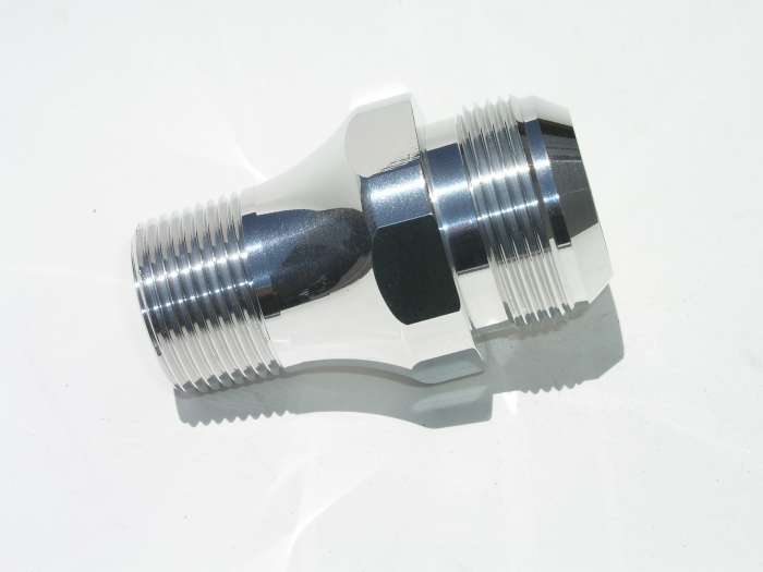 #20an Water Pump Fitting - Polished