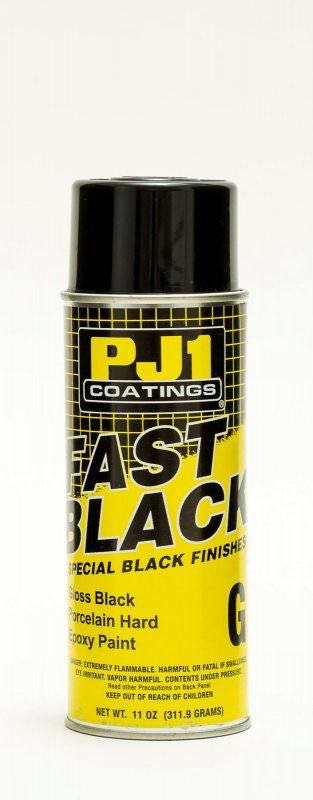 Gloss Black Epoxy Paint 250degF 11oz
