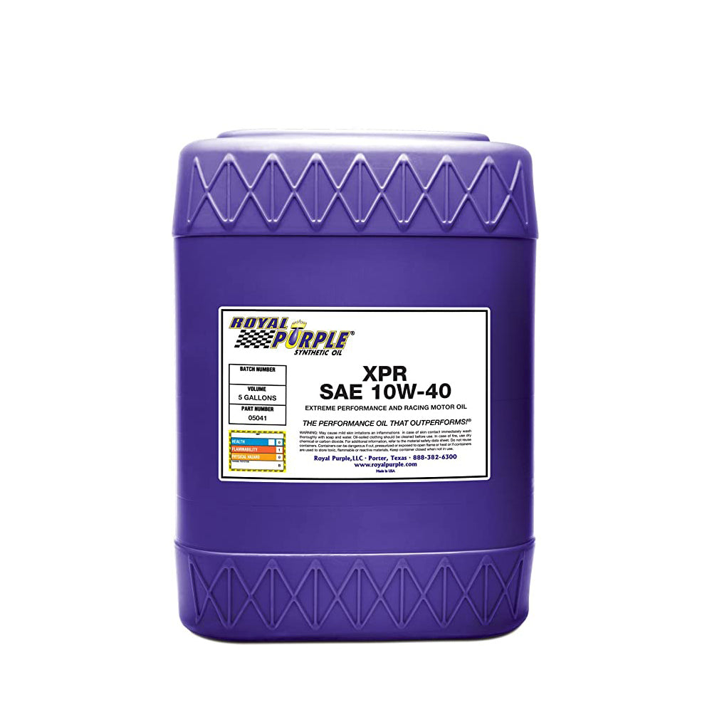 Synthetic Racing Oil XPR 5-Gallon (10W40)