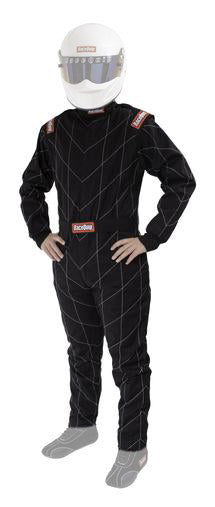 Suit Chevron Black Large SFI-5