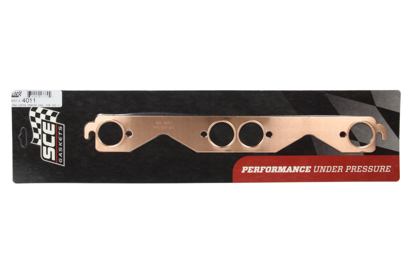 1.500 Dia. SBC Copper Embossed Exhaust Gasket