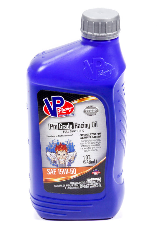 VP 15w50 Pro Grade Racing 1 Qt - 32oz