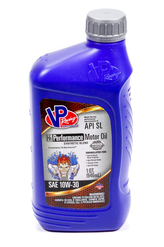 VP 10w30 HI-Performance Racing 1 Qt - 32oz